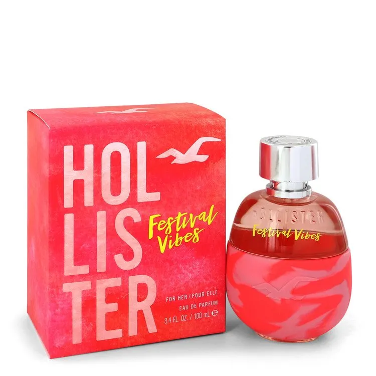 Hollister Festival Vibes Perfume 3.4 oz Eau De Parfum Spray