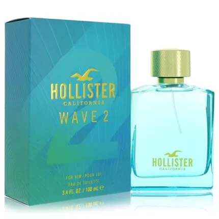 Hollister Wave 2 Cologne 3.4 oz Eau De Toilette Spray