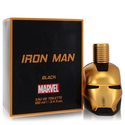 Marvel Iron Man Black Cologne 3.4 oz Eau De Toilette Spray
