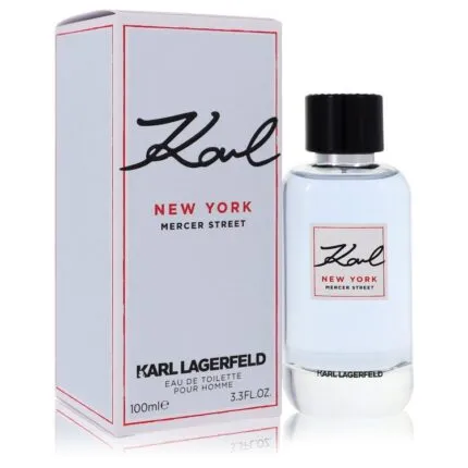Karl Lagerfeld New York Mercer Street Cologne 3.3 oz Eau De Toilette Spray