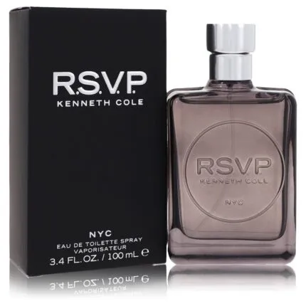 Kenneth Cole Rsvp Cologne 3.4 oz Eau De Toilette Spray (New Packaging)