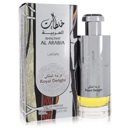Khaltat Al Arabia Delight Perfume By Lattafa 3.4 oz Eau De Parfum Spray (Unisex)