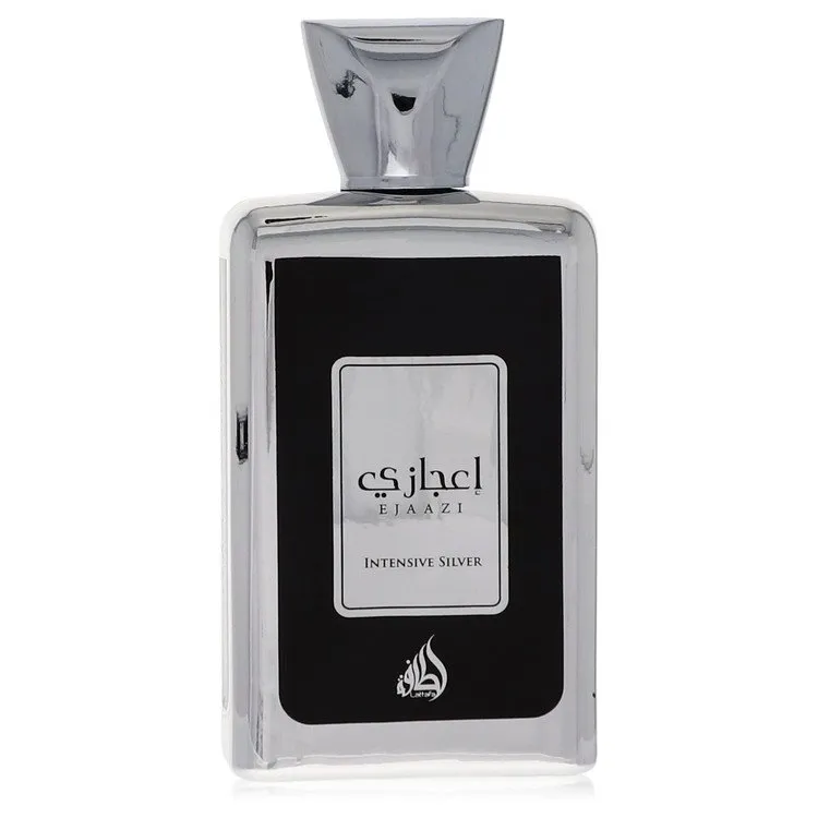 Ejaazi Intensive Silver Perfume By Lattafa 3.4 oz Eau De Parfum Spray (Unisex unboxed)