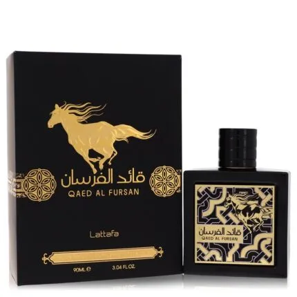 Qaed Al Fursan Cologne By Lattafa 3 oz Eau De Parfum Spray
