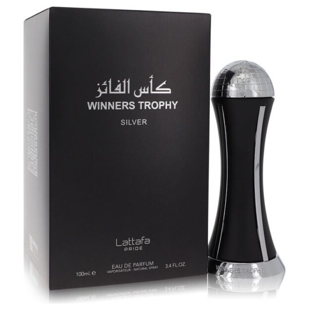 Pride Winners Trophy Silver Cologne By Lattafa 3.4 oz Eau De Parfum Spray