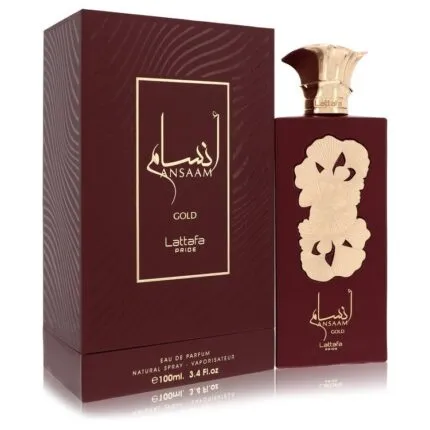 Pride Ansaam Gold Perfume By Lattafa 3.4 oz Eau De Parfum Spray (Unisex)