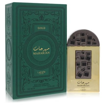 Pride Maharjan Gold Cologne By Lattafa 3.4 oz Eau De Parfum Spray (Unisex)