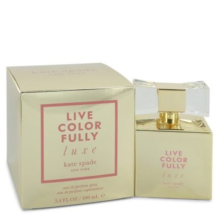 Kate Spade Live Colorfully Luxe Perfume 3.4 oz Eau De Parfum Spray