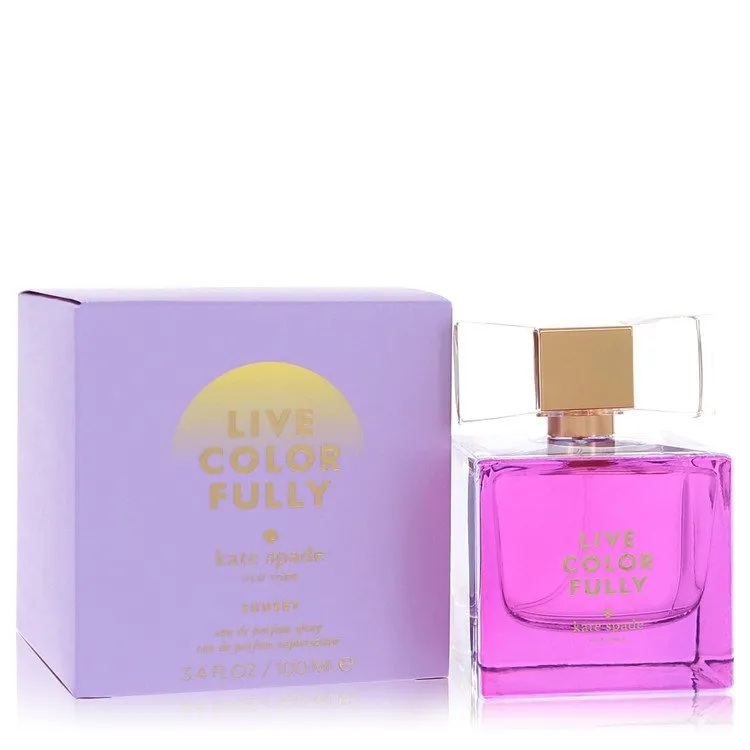 Kate Spade Live Colorfully Sunset Perfume 3.4 oz Eau De Parfum Spray