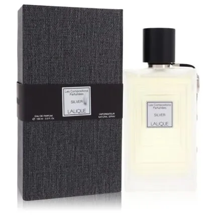 Les Compositions Parfumees Silver Perfume By Lalique 3.3 oz Eau De Parfum Spray