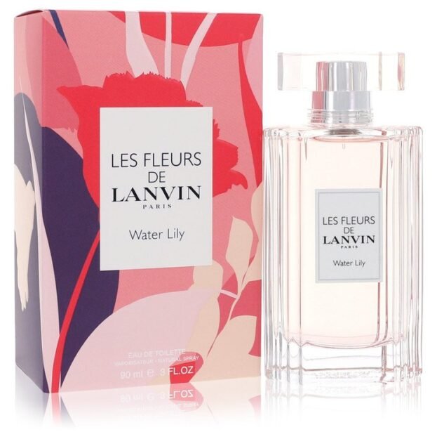 Les Fleurs De Lanvin Water Lily Perfume 3 oz Eau De Toilette Spray