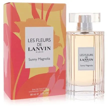 Les Fleurs De Lanvin Sunny Magnolia Perfume 3 oz Eau De Toilette Spray