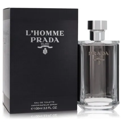 Prada L'Homme Cologne 3.4 oz Eau De Toilette Spray