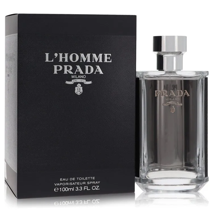 Prada L'Homme Cologne 3.4 oz Eau De Toilette Spray