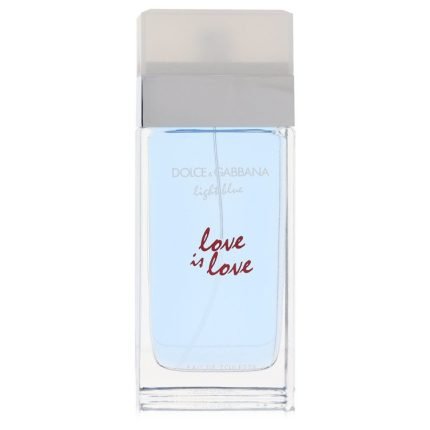 Dolce & Gabbana Light Blue Love Is Love Perfume 3.3 oz Eau De Toilette Spray (Tester)