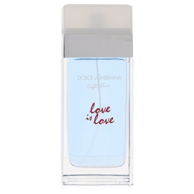 Dolce & Gabbana Light Blue Love Is Love Perfume 3.3 oz Eau De Toilette Spray (Tester)
