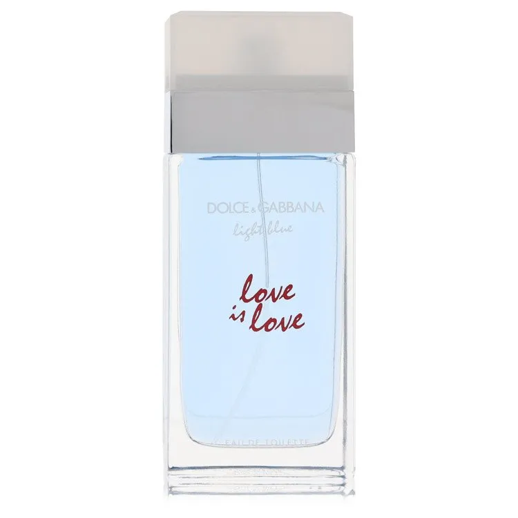 Dolce & Gabbana Light Blue Love Is Love Perfume 3.3 oz Eau De Toilette Spray (Tester)