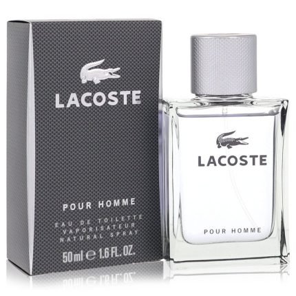 Lacoste Pour Homme Cologne 1.6 oz Eau De Toilette Spray