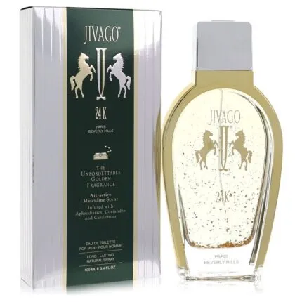 Ilana Jivago 24k Cologne 3.4 oz Eau De Toilette Spray