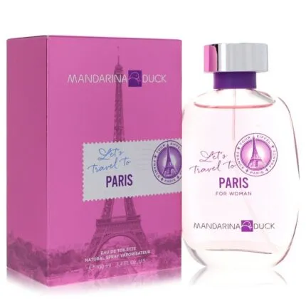 Mandarina Duck Let’S Travel To Paris Perfume 3.4 oz Eau De Toilette Spray
