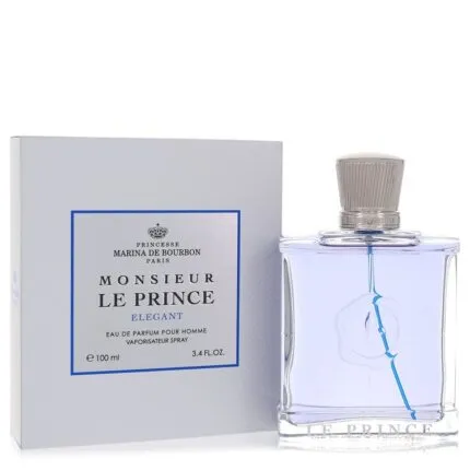 Marina De Bourbon Monsieur Le Prince Elegant Cologne 3.4 oz Eau De Parfum Spray