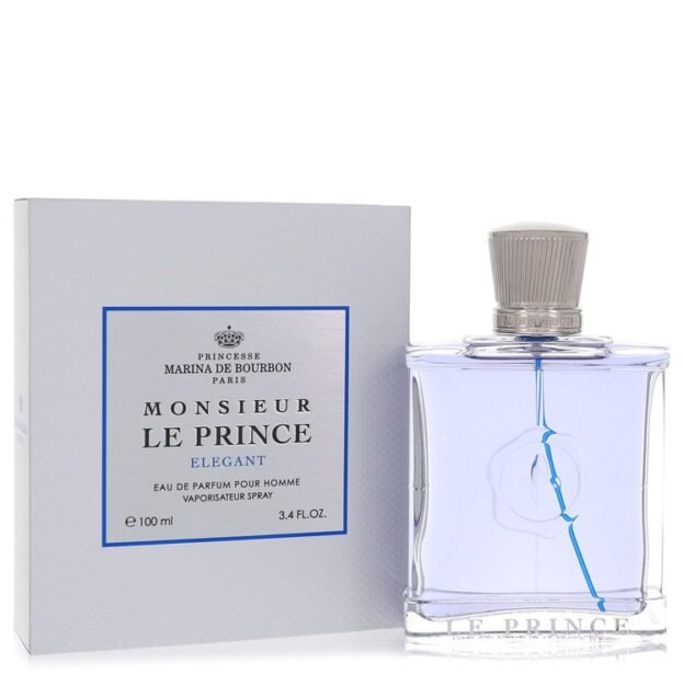 Marina De Bourbon Monsieur Le Prince Elegant Cologne 3.4 oz Eau De Parfum Spray