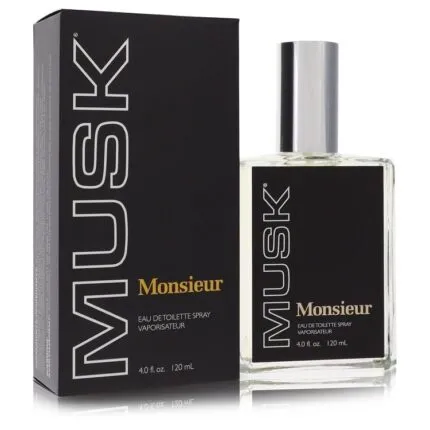 Monsieur Musk Cologne By Dana 4 oz Eau De Toilette Spray