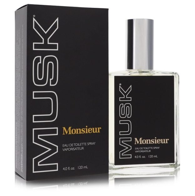 Monsieur Musk Cologne By Dana 4 oz Eau De Toilette Spray