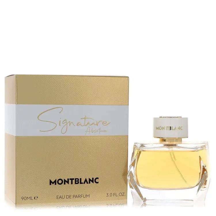 Mont Blanc Signature Absolue Perfume 3 oz Eau De Parfum Spray