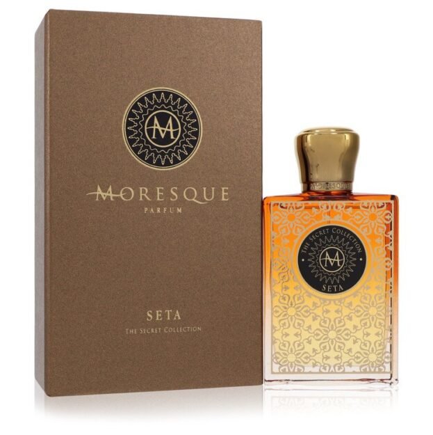 Moresque Seta Secret Collection Cologne 2.5 oz Eau De Parfum Spray (Unisex)