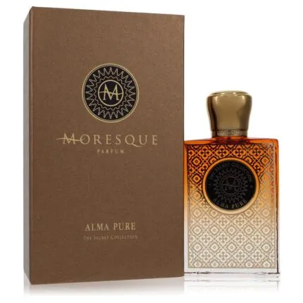 Moresque Alma Pure Secret Collection Cologne 2.5 oz Eau De Parfum Spray (Unisex)