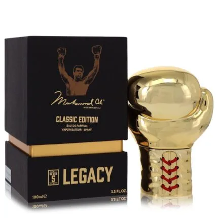 Muhammad Ali Legacy Round 5 Cologne 3.3 oz Eau De Parfum Spray (Classic Edition)