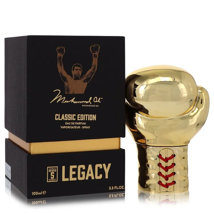 Muhammad Ali Legacy Round 5 Cologne 3.3 oz Eau De Parfum Spray (Classic Edition)