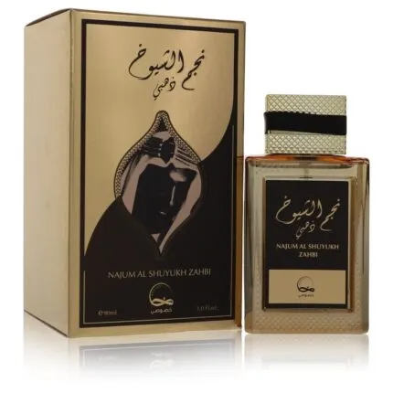 KHUSUSI Najum Al Shuyukh Zahbi Cologne 3 oz Eau De Parfum Spray