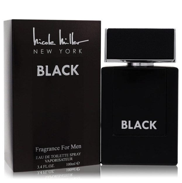 Nicole Miller Black Cologne 3.4 oz Eau De Toilette Spray