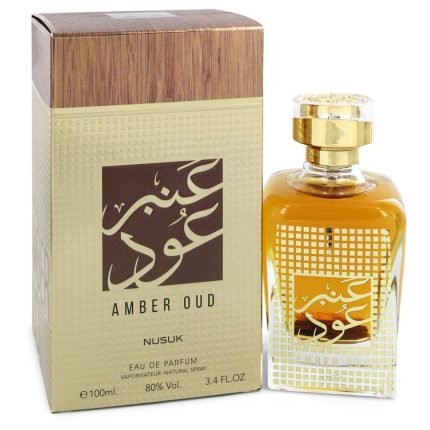 Nusuk Amber Oud Perfume By Nusuk 3.4 oz Eau De Parfum Spray