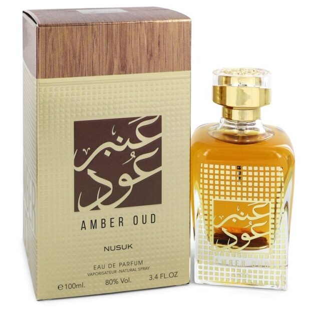 Nusuk Amber Oud Perfume By Nusuk 3.4 oz Eau De Parfum Spray