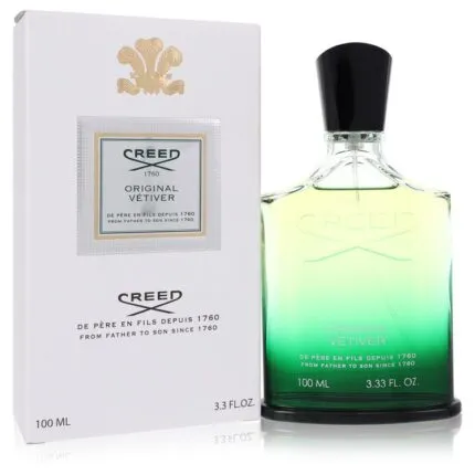 Creed Original Vetiver Cologne 3.3 oz Eau De Parfum Spray