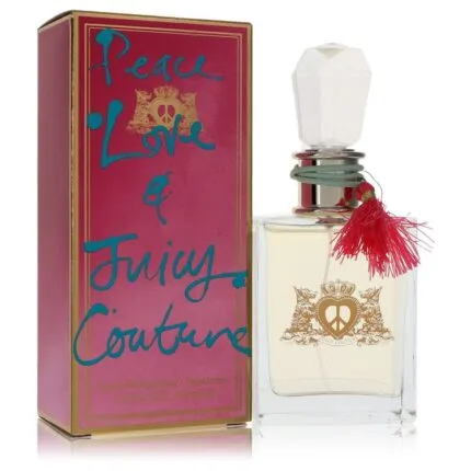 Juicy Couture Peace Love & Juicy Couture Perfume 3.4 oz Eau De Parfum Spray