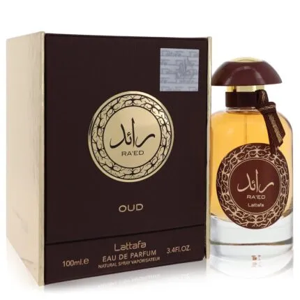 Raed Oud Perfume By Lattafa 3.4 oz Eau De Parfum Spray (Unisex)