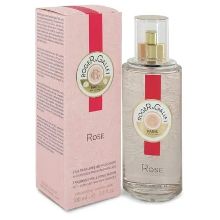 Rose Perfume By Roger & Gallet 3.3 oz Fragrant Wellbeing Water Spray