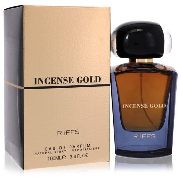 Incense Gold Perfume 3.4 oz Eau De Parfum Spray (Unisex)