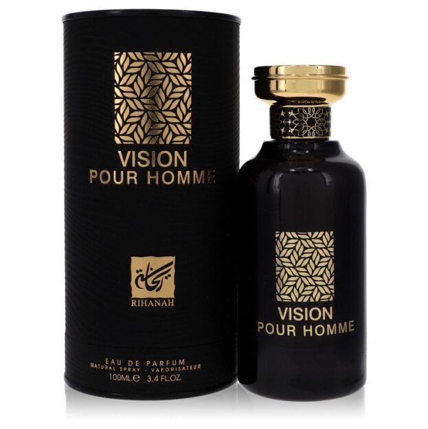 Rihanah Vision Pour Homme Cologne By Rihanah 3.4 oz Eau De Parfum Spray