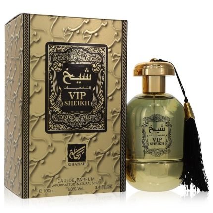Rihanah Vip Sheikh Cologne By Rihanah 3.4 oz Eau De Parfum Spray (Unisex)