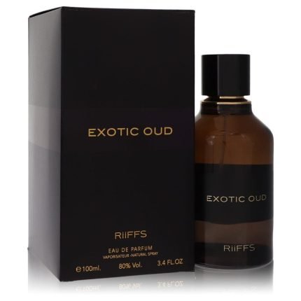 Riiffs Exotic Oud Cologne 3.4 oz Eau De Parfum Spray (Unisex)