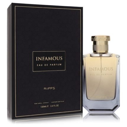 Riiffs Infamous Cologne 3.4 oz Eau De Parfum Spray