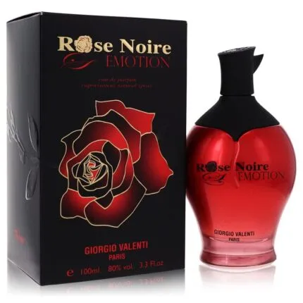 Giorgio Valenti Rose Noire Emotion Perfume 3.3 oz Eau De Parfum Spray