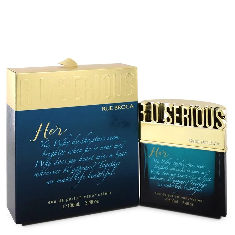 Rue Broca R U Serious Her Perfume 3.4 oz Eau De Parfum Spray