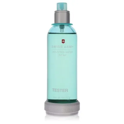 Victorinox Swiss Army Mountain Water Perfume 3.4 oz Eau De Toilette Spray (Tester)
