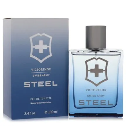 Swiss Army Steel Cologne 3.4 oz Eau De Toilette Spray